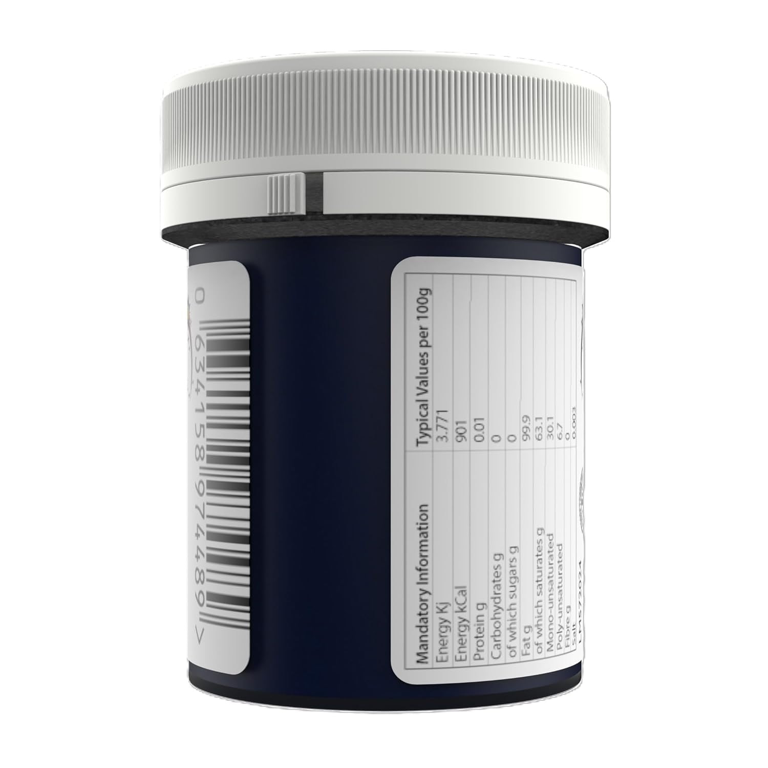 Kleurstof Sugarflair Chocolate Voedingskleurstof voor chocolade, donkerblauw - Gekleurde cacaoboter, Chocoladekleuring voor het kleuren van chocolade, Praline - 35g