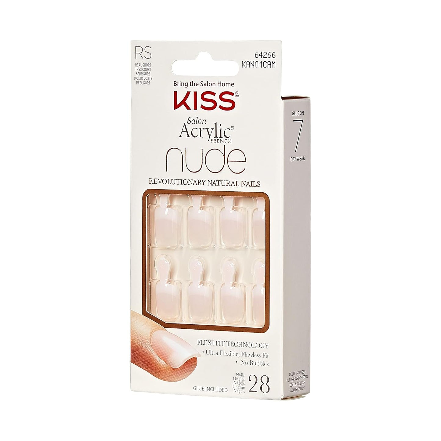 Kiss Nude Nails Amazing Nails (pak van 2)