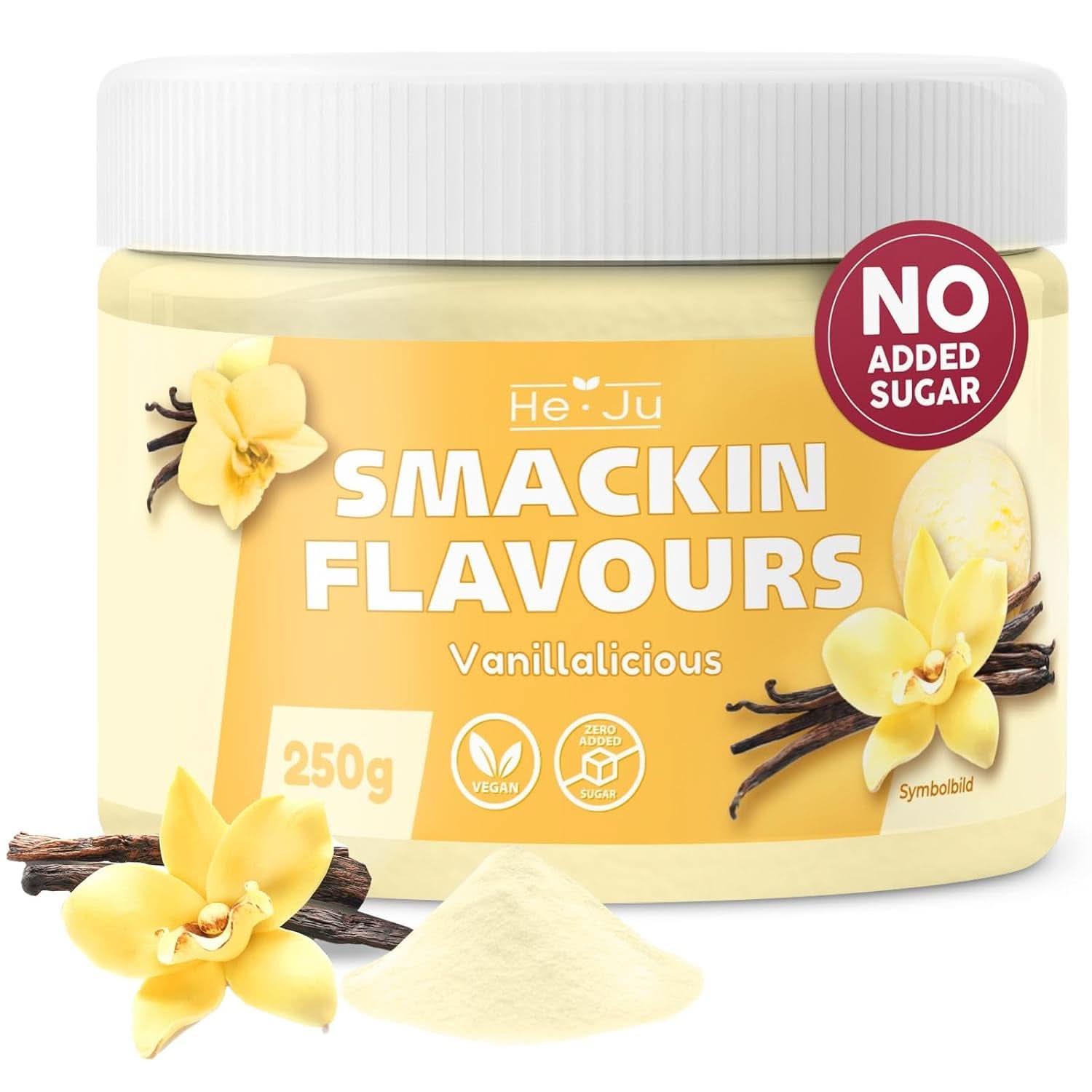 He-Ju, Poeder met vanillesmaak, 250 gram Aromas Naty Shop