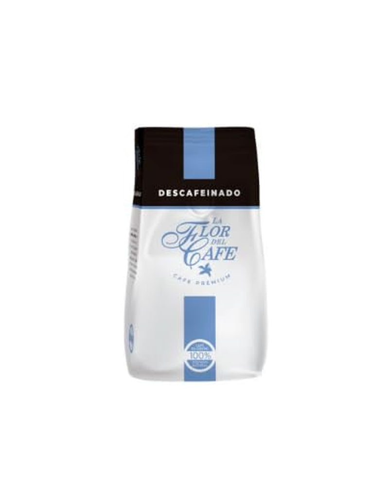 Cafeïnevrije koffiebonen Flor del Café – 500 g | Licht cafeïnevrij | 100% Arabica | Verpakking met 20 zakjes