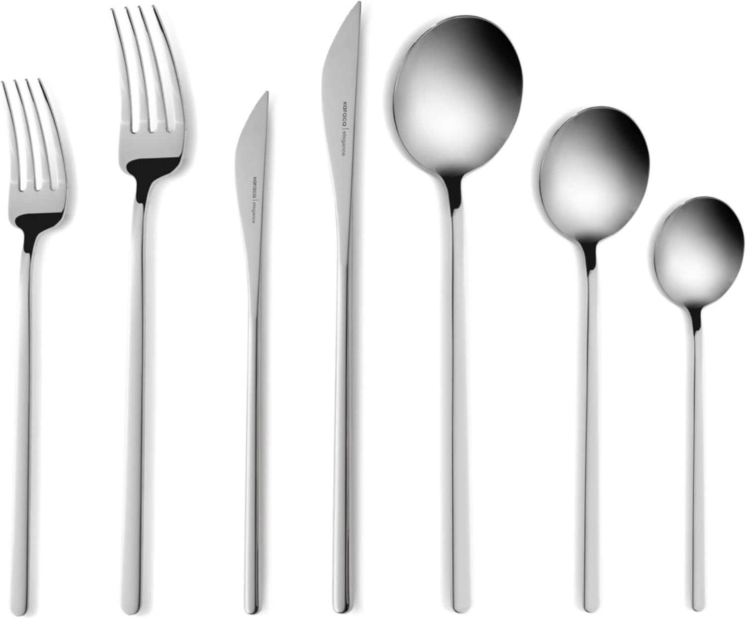Karaca Focus Elegance, 84-delige bestekset, 12 personen Kitchen Naty Shop