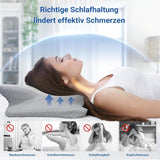 NVKHG Memory Foam Kussen Ergonomisch Nekkussen Hoofdkussen, Memory Foam Kussen Hoofdkussen Voor Zij-, Rug- en Buikslaper Om de Slaapkwaliteit Te Verbeteren, 60X41X13/11Cm Cervicale Orthopedische Kussens Naty Shop