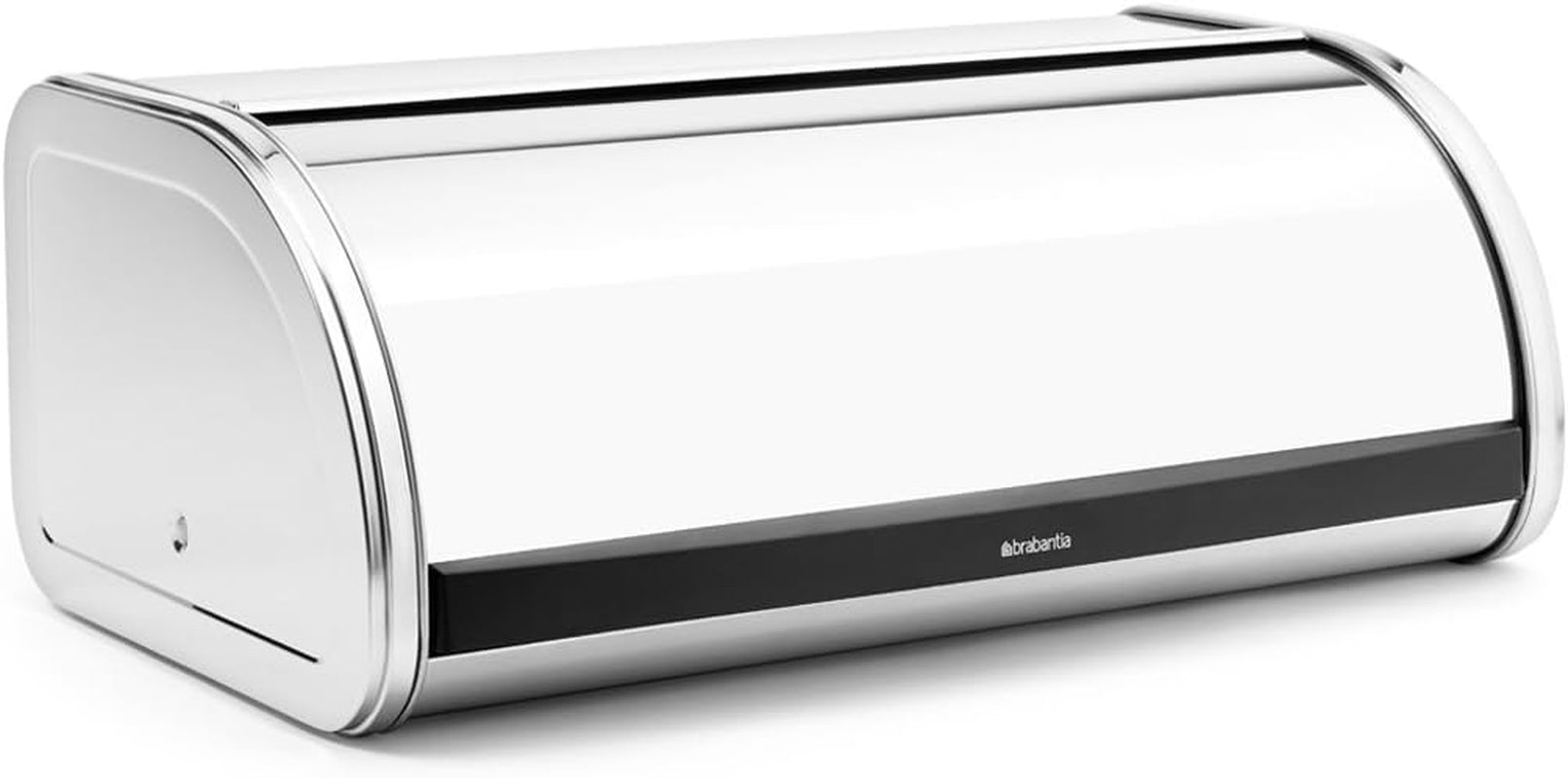 Rollende broodmand/Brilliant Steel (inclusief zijpanelen) Naty Shop voedselopbergdozen
