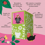 Cupper Biologische fruitthee Cranberry Framboos | Frambozenthee | 250 ongebleekte theezakjes | Groot pakket | Ideaal voor op kantoor | Ecologisch | Eerlijke handel