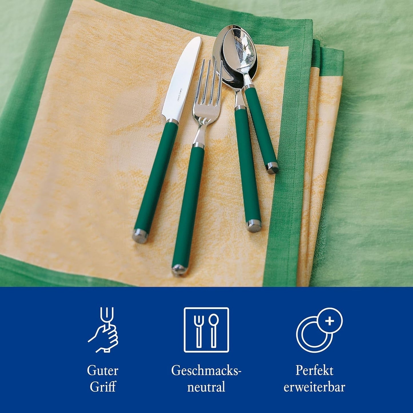 Villeroy & Boch - Bestekset Play! Green Garden, 30 stuks Keuken Naty Shop