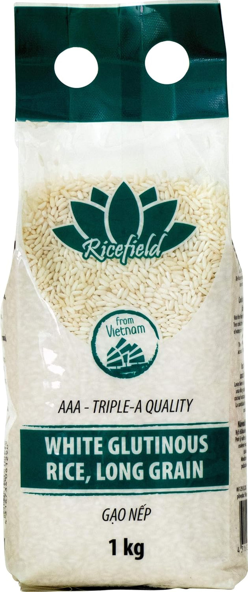RICEFIELD kleefrijst, 1 kg