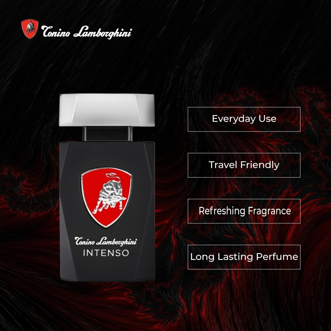 Tonino Lamborghini Intenso voor mannen 4,2 oz EDT Spray Naty Shop haarontwarrende producten