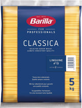 Barilla Durum Tarwe Pasta Bavette Nr. 13 – 5 kg