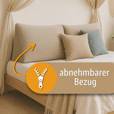 Verenkussen, rugkussen, fluwelen kussen, breedte 70 cm - leeskussen voor bed, bank en bank, groot bankkussen, muurkussen, bankkussen, leeskussen, rugsteunkussen, lichtgrijs