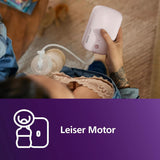 Philips Avent Elektrische Natural Motion Milchpomp - Set Zum Abpumpen, Aufbewahren en Füttern Inkl. Flaschen, Schnuller Und Becher (Modell SCD340/31) Accessoires voor voeding en borstvoeding Bebe Naty Shop