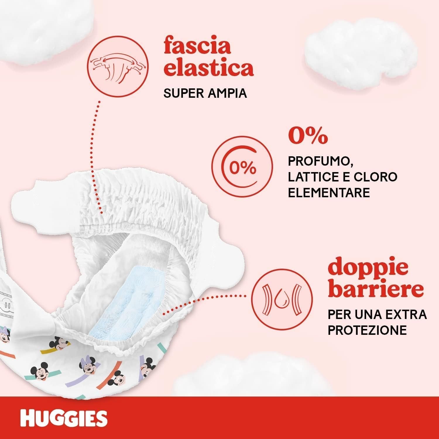 Huggies Ultra Comfort luiers, maat 3 (4-9 kg), Disney design, 168 stuks