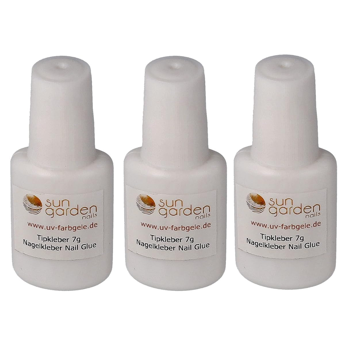 Sun Garden Nails Tipbox 500 Tips Incl. 3 tips Lijmtips Nageltips Lijm - Modellering van nagels