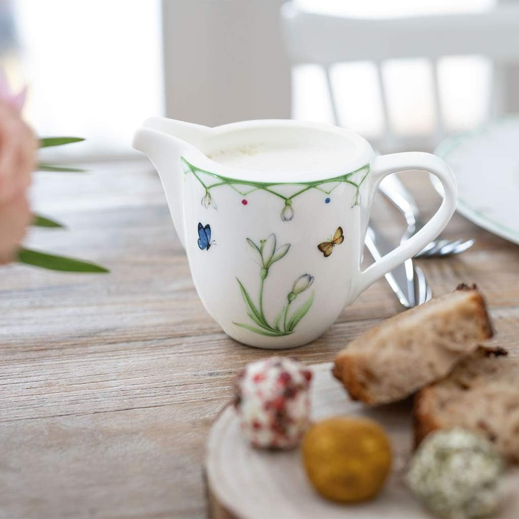 Villeroy & Boch Melkmok Colourful Spring, 280 ml, Premium porselein, wit/veelkleurig