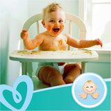 Pampers Fresh Clean babydoekjes 81688041, 3x52 stuks, (babydoekjes, plastic zak, meisje/jongen, turkoois, wit, Duitsland, 896,7 g)