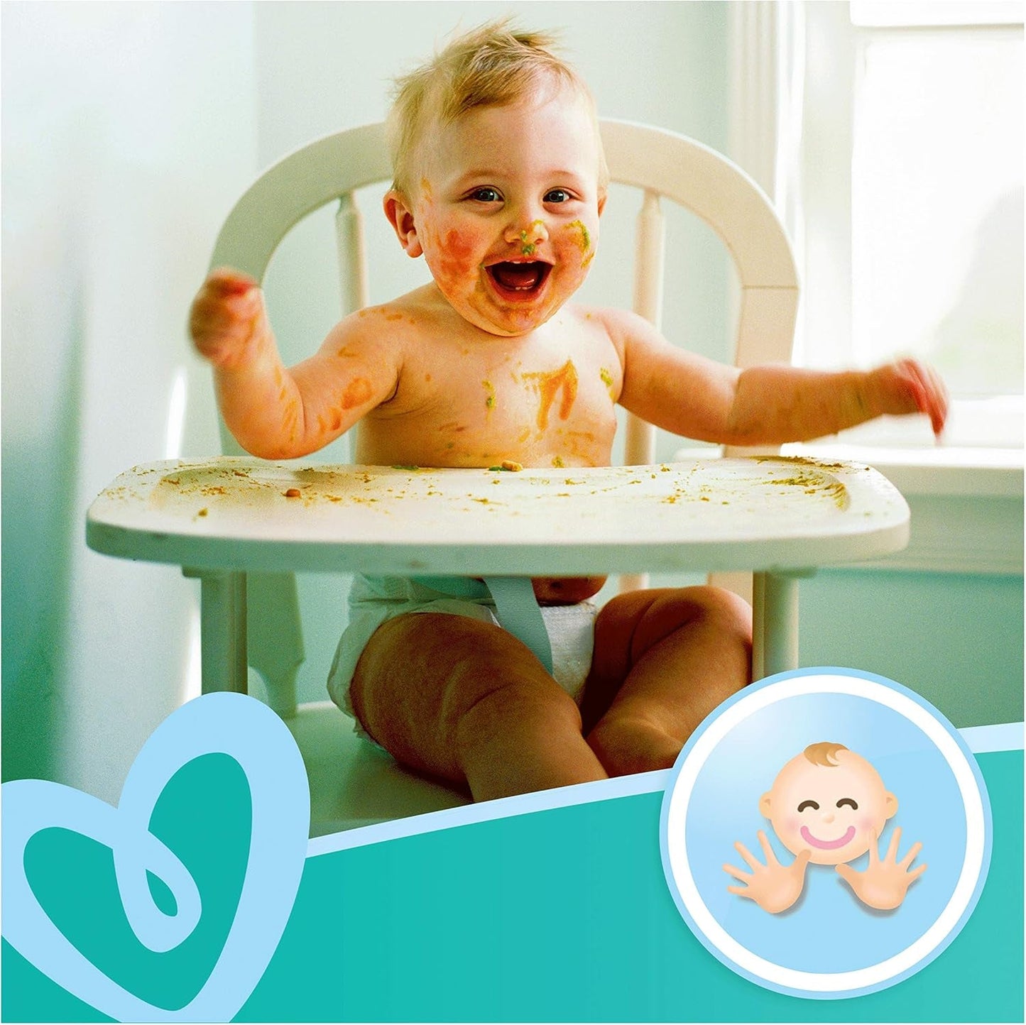 Pampers 81688049 Fresh Clean-babydoekjes, wit