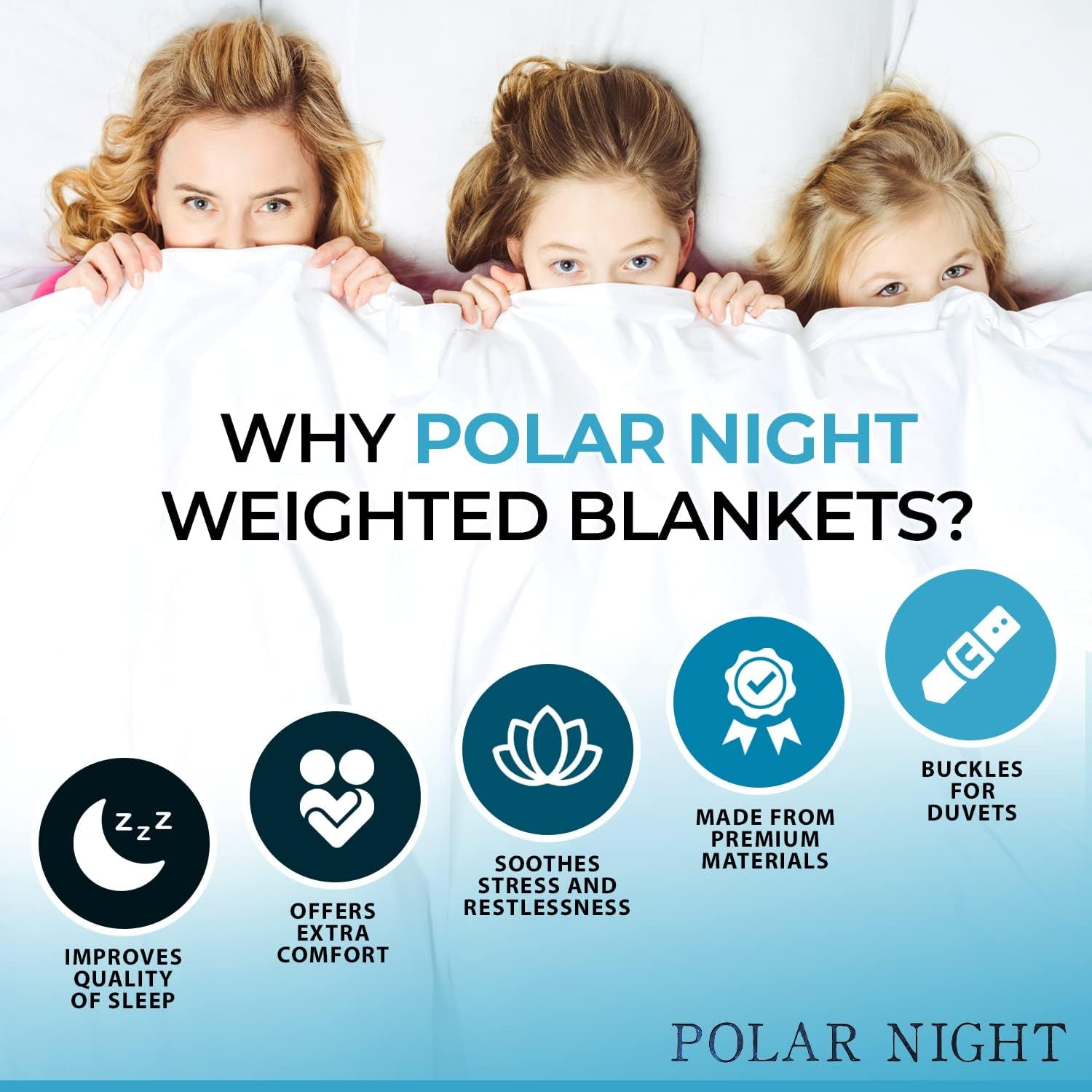 Polar Night verzwaringsdeken voor volwassenen 150 X 200 Cm, 9 Kg - Verzwaarde deken voor diepe slaap, zware deken, therapiedeken gemaakt van 100% microvezel, ontspanningsdeken Oeko-Tex® 100 Comforter Standaard bedden en dekens Polar Night