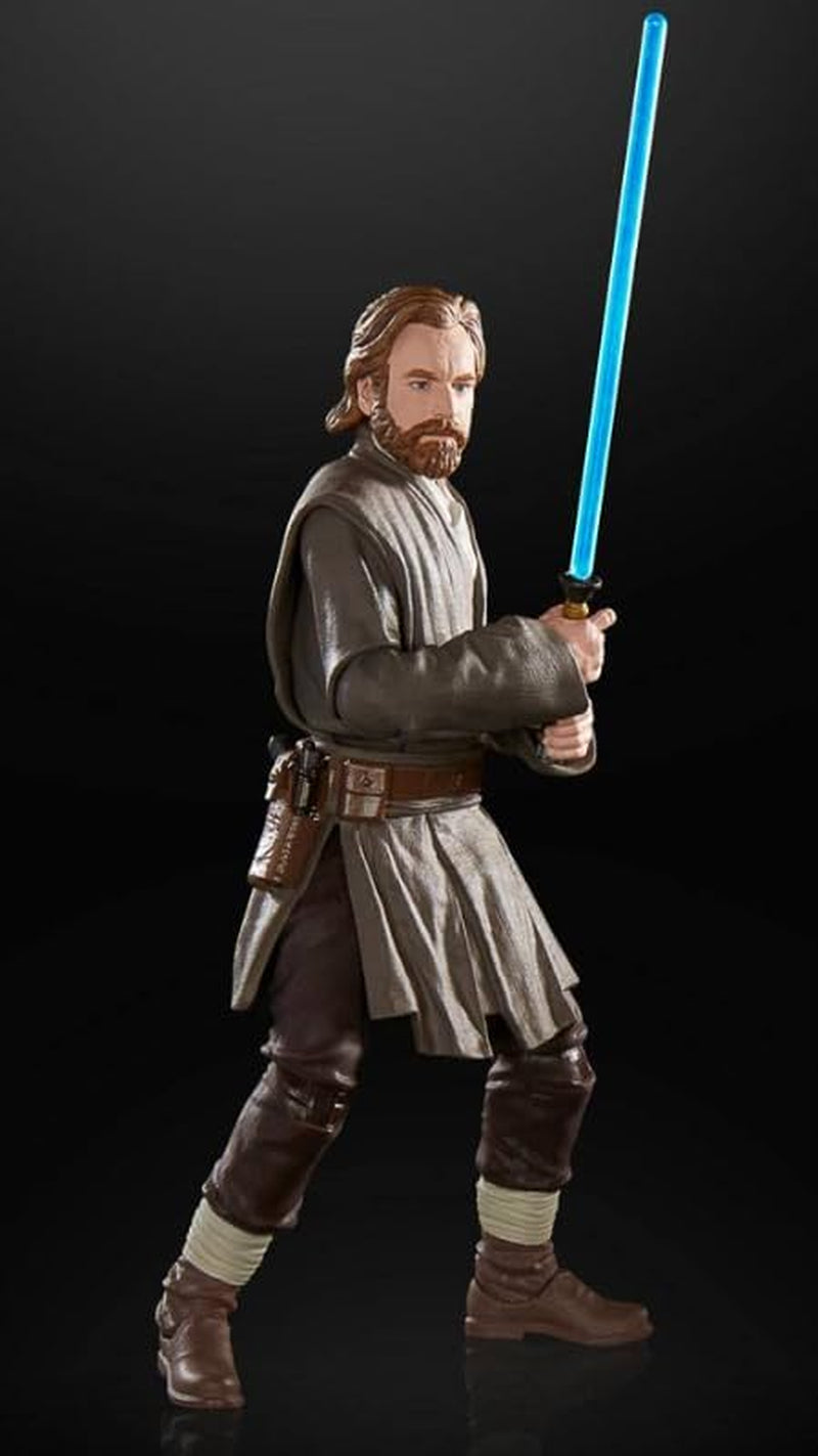 Star Wars Hasbro Star WarBlack Series Obi-Wan Kenobi (Jabiim), 15 cm groot actiefiguur Obi-Wan Kenobi, Multi, F7098 Actiefiguren Naty Shop