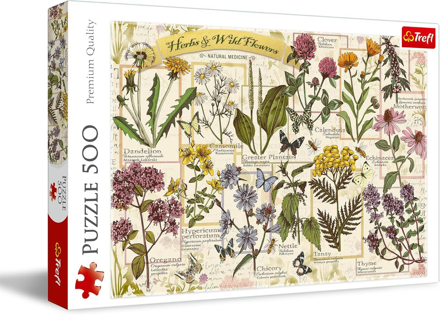 Puzzel 500 geneeskrachtige kruiden Puzzel Naty Shop Standaard titel