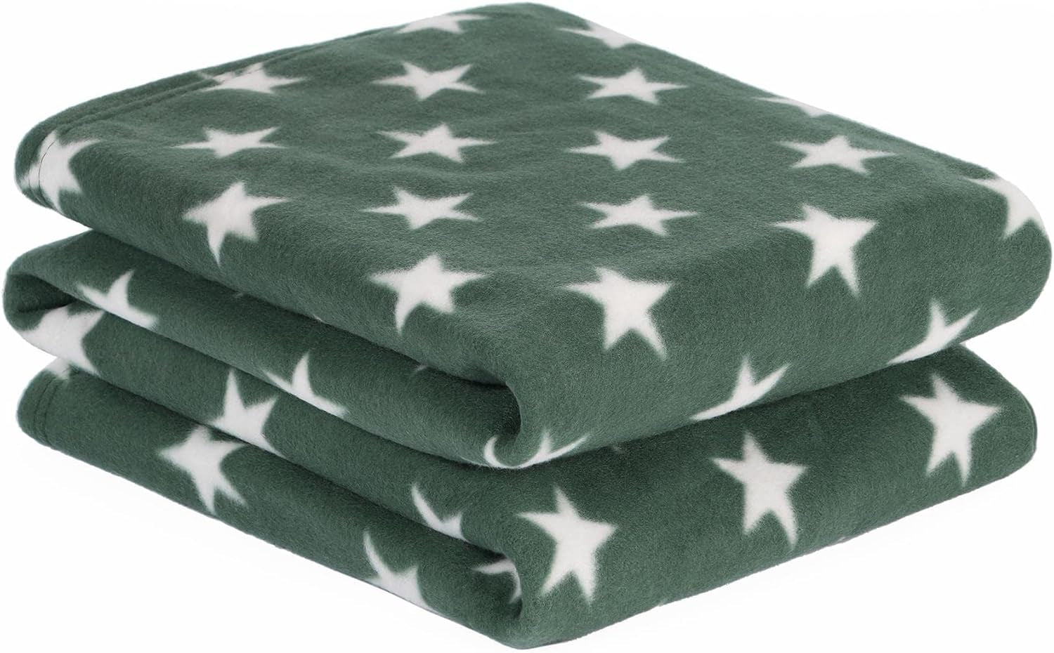 DREAMSCENE comfortabele deken pluizige deken fleece deken - woonkamerdeken warm winter zacht, bankdeken, bankdeken, knuffeldeken kinderen, woonkamer & knuffeldekens 120X150Cm, bankspreideken grijze sterren Bedden en dekens Besuche den DREAMSCENE-Store Bosgroen 120 X 150 Cm