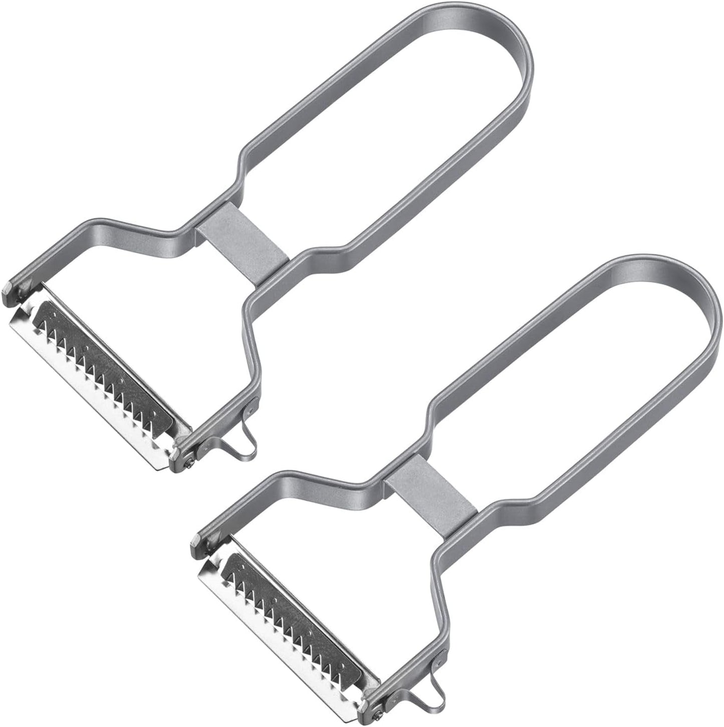 Westmark Julienne Dunschiller, RVS Dunschiller Naty Shop Deluxe (set van 2 stuks)