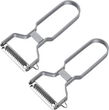 Westmark Julienne Dunschiller, RVS Dunschiller Naty Shop Deluxe (set van 2 stuks)