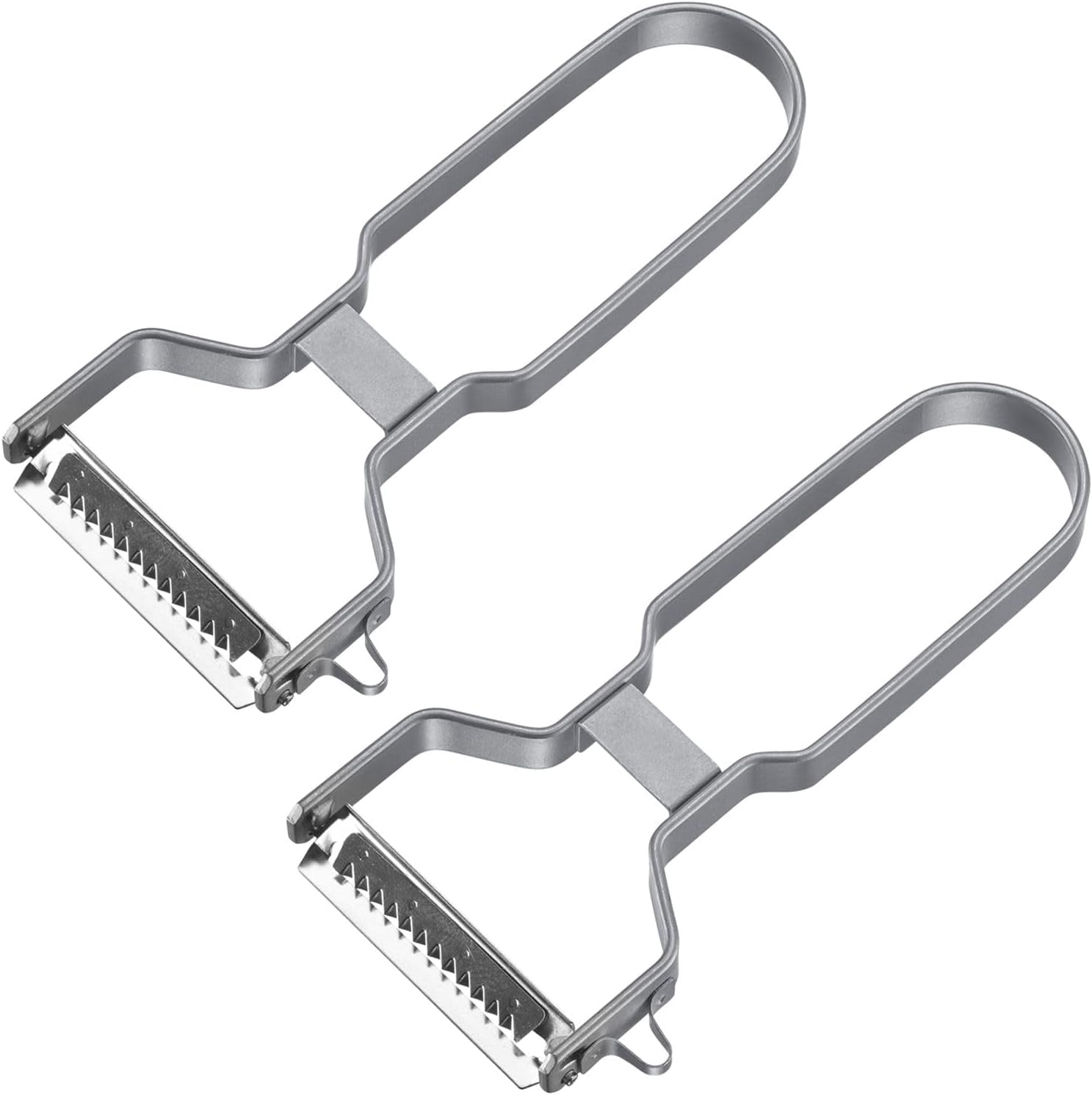 Westmark Julienne Dunschiller, RVS Dunschiller Naty Shop Deluxe (set van 2 stuks)