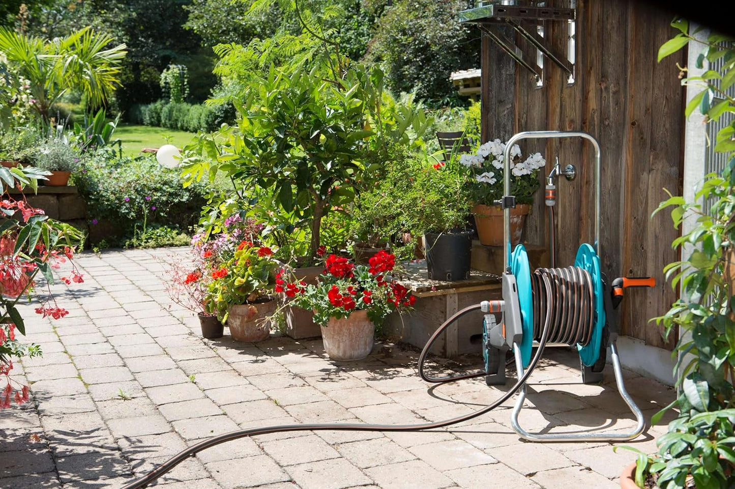Gardena Comfort FLEX 19 mm (3/4 inch) slang, 25 m: Flexibele, maatvaste tuinslang met Power-Grip profiel, gemaakt van hoogwaardig spiraalmateriaal, 25 bar barstdruk, zonder systeemcomponenten (18053-20)