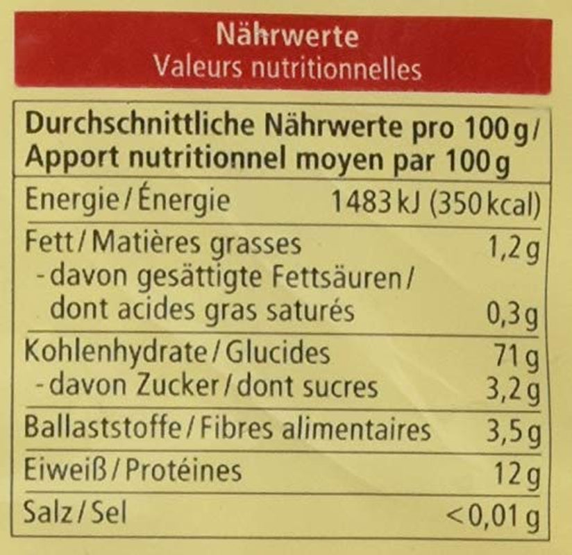 Biologische pasta Penne Rigate, 500g