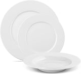 Gerlach 1760 servies - 18-delig - Servies voor 6 personen - Bordenset - Modern porselein, wit