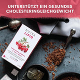 Nutra Thee NUTRALIPID, bloedsuikerbalancerende thee Helpt de bloedsuikerspiegel op peil te houden, Afslankthee Verbetert de stofwisseling en kan de eetlust onderdrukken, 20 herbruikbare theezakjes