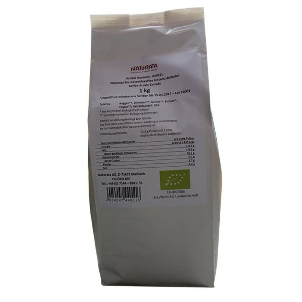 Oploskoffie van bonen, bulk, Demeter, 1kg (2)