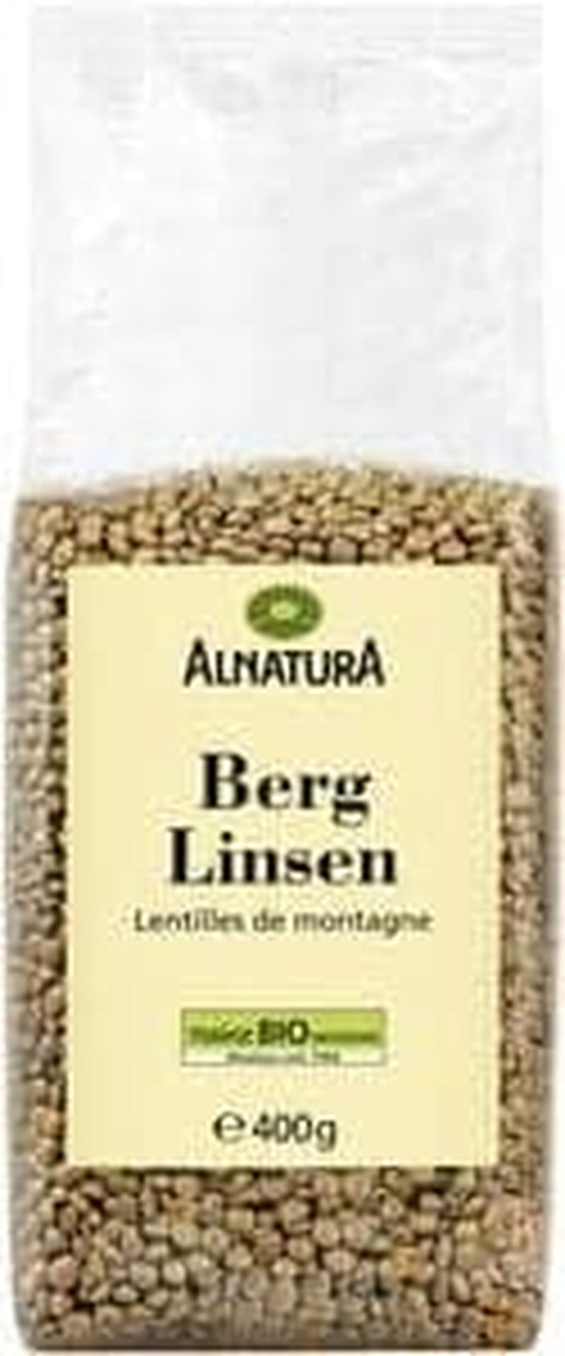 Biologische berglinzen, 400 g