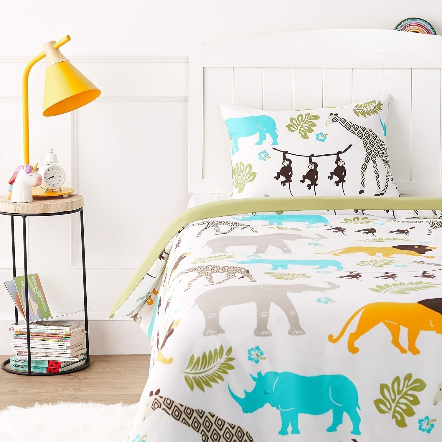 Beddengoedset microvezel Amazon BASONS BASON Naty Shop Tierdruck 100 X 135 Cm 1 Kissenbezug 40 X 60 Cm