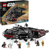 LEGO Star Wars Dark Millennium Falcon, ruimteschipset, bouwspeelgoed voor kinderen, verjaardagscadeau voor jongens, meisjes en fans, avonturenspeelgoed 75389 Bouwsets Bekijk de LEGO-Store Standaard titel