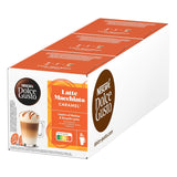NESCAFÉ DOLCE GUSTO Latte Macchiato Caramel Kaffeekapseln 3er-pakket (3 x 16 Kapseln)
