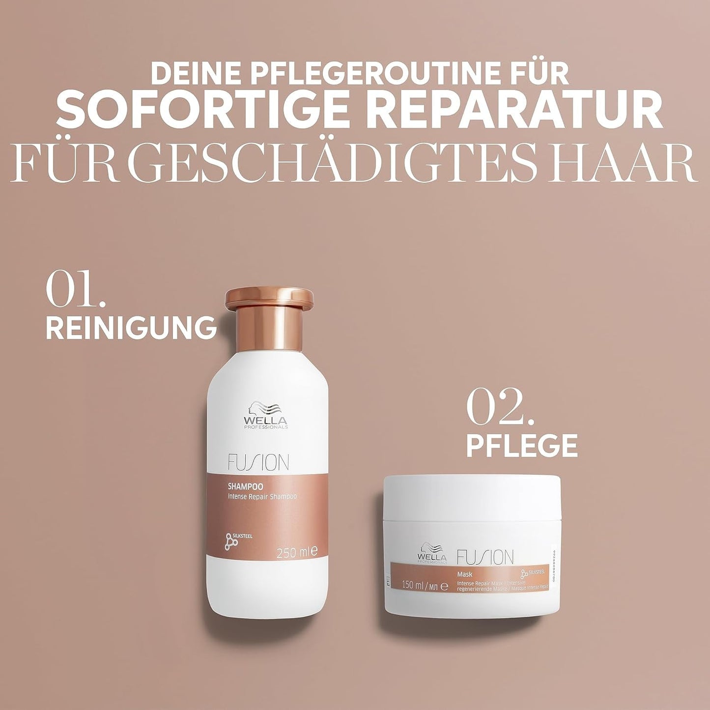 Wella Professionals Fusion Intense Repair - Professionele verzorging voor beschadigd haar Wella Douche en Bad
