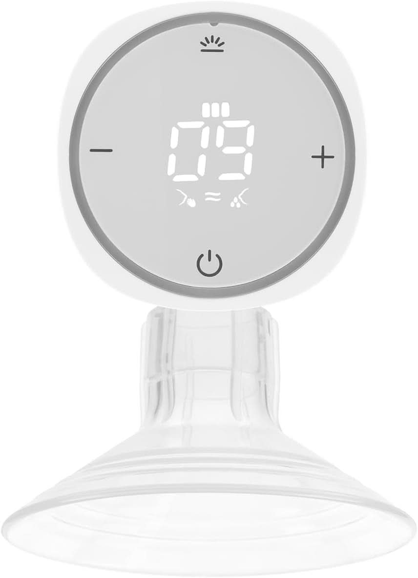 LIONELO Fidi One draadloze borstkolf 180 ml, 3-fasen draagbare borstkolf, 9-traps energiebesparende massage, siliconen trechter 26 mm looptijd 120 min Bpa-vrij Accessoires Voeding en borstvoeding Bebe Naty Shop