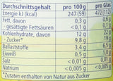 Biologische peer met blauwe bessen, na 4 maanden, 190g