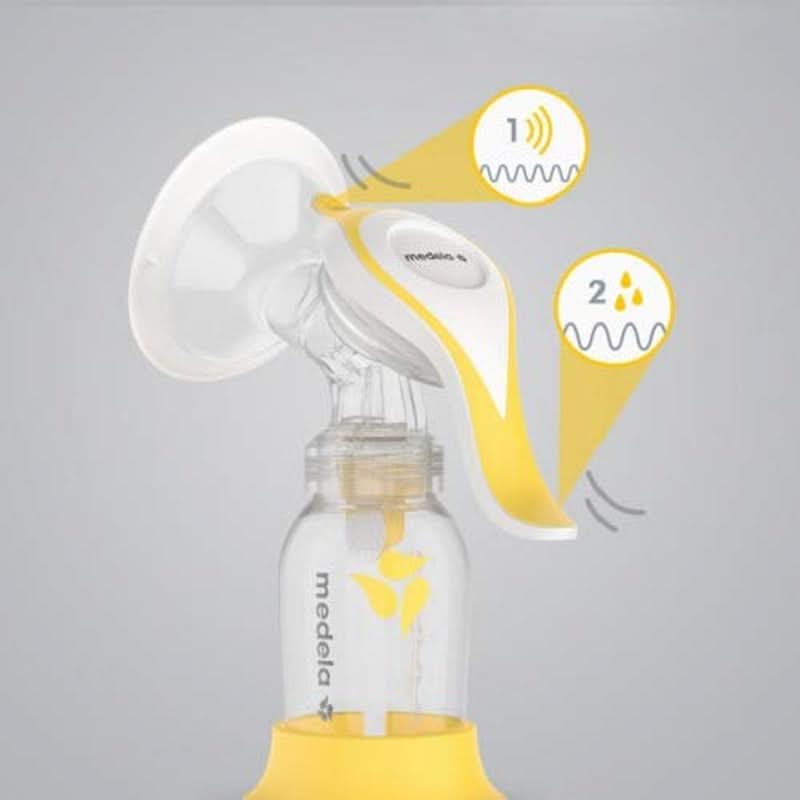 Handmatige borstkolf Medela Harmony Accessoires Voeding en borstvoeding Bebe Naty Shop