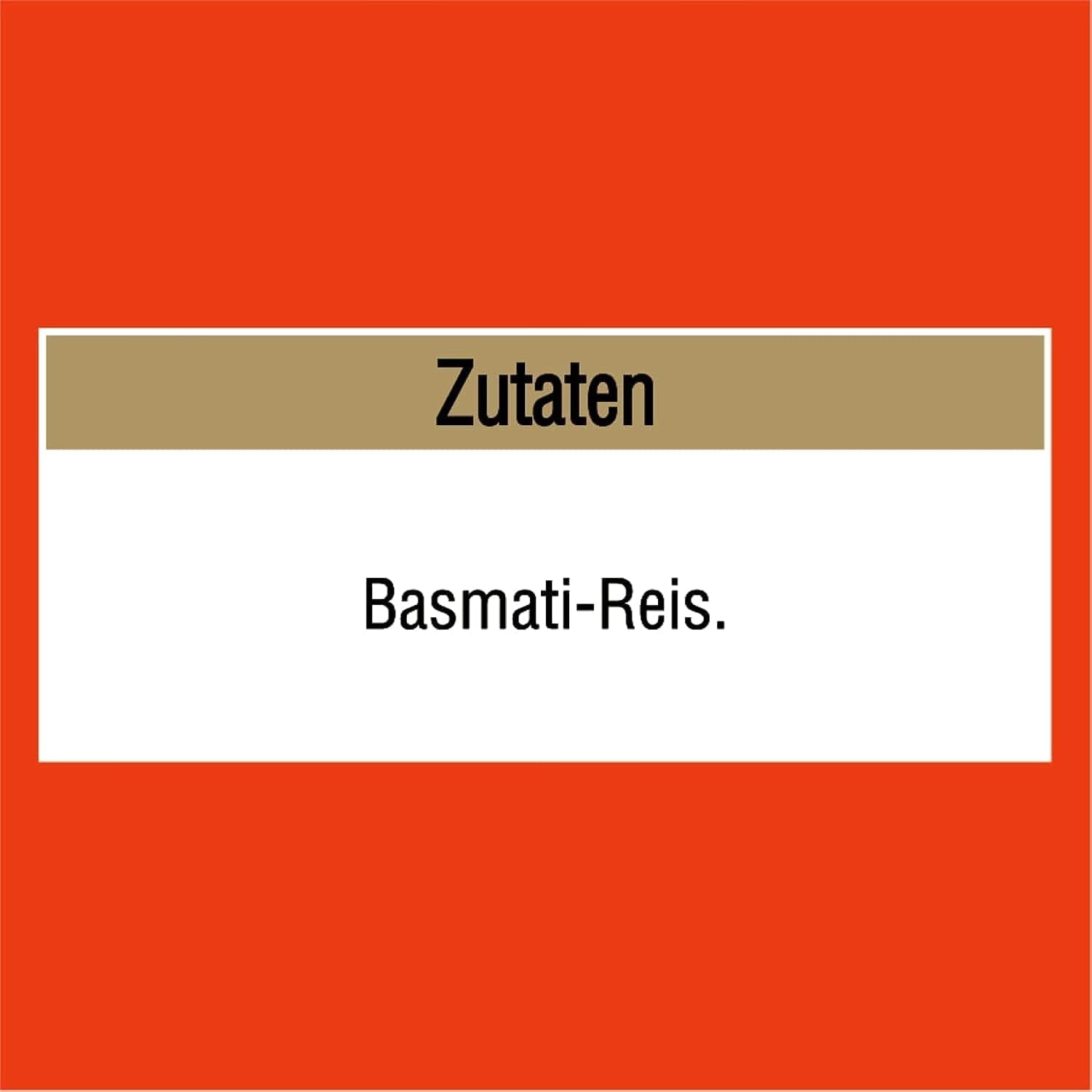 Ben's originele basmatirijst, gekookt in zak gedurende 10 minuten, 6 pakken (6 x 1 kg)