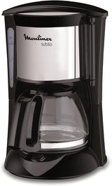 FG150813 Subito koffiezetapparaat, 6 kopjes, Zwart/RVS