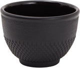 Juvale Japans theeservies met gietijzeren theepot (1200 ml), schotel en 2 kopjes, theeservies in Tetsubin-stijl, zwart