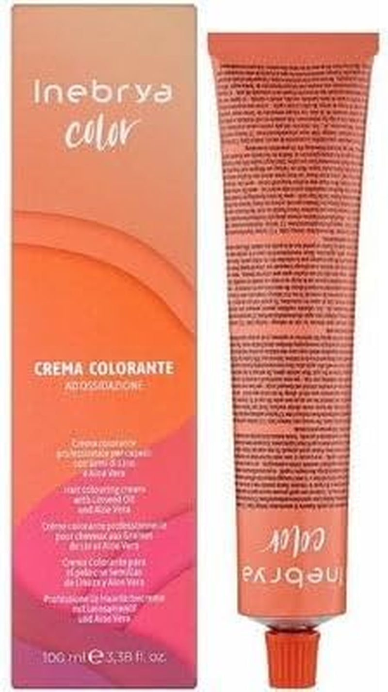 Permanente haarkleurcrème met lijnzaad en aloë vera 100ml (- 7,0 Blond) Haarverf Naty Shop 7,0 Blond 1 G (1 pakje)