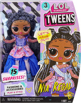 LOL Verrassing! Tweens Fashion Doll Series 3 - NIA Regal-pop van 15 cm met verrassingen: extravagante outfits, accessoires en meer. Geweldig verzamelcadeau voor jongens en meisjes 18+ 584087