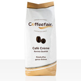 Coffeefair Cafe Creme Kaffeebohnen in Barista Qualität - 1kg voor Kaffeevollautomaten, Mischbohne voor Kaffee of Espresso gebruiktbar, schonende Trommelröstung
