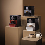 Cecotec Cremmaet Cube compacte espressomachine, 1350 W, perssysteem 10 g, pre-infusiesysteem, 19 bar, thermoblock-systeem, 5 maalstanden, touch-bedieningspaneel