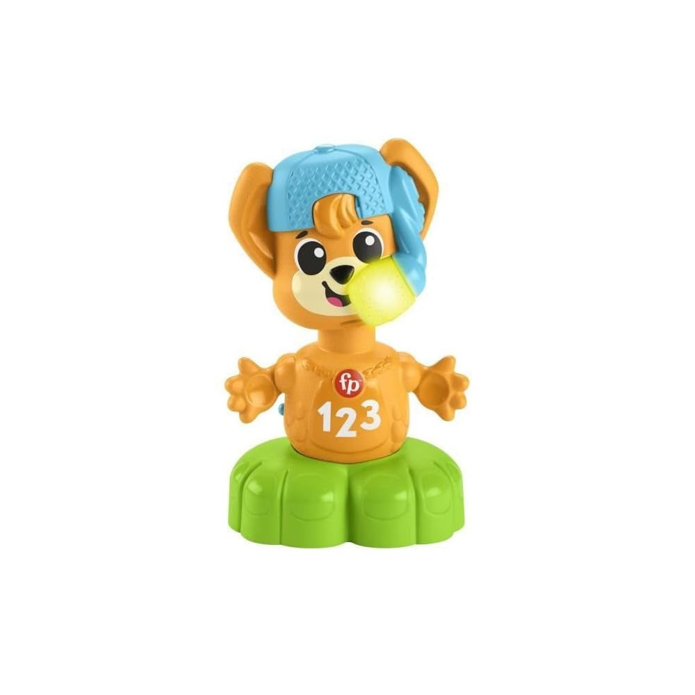 Fisher-Price Sync Squad fox toonbankspeelgoed, speelgoed voor baby's en peuters met muziek en interactieve verlichting, vanaf 9 maanden, Franse versie, HYK94 Jucarii Bebe Naty Shop Standaard titel