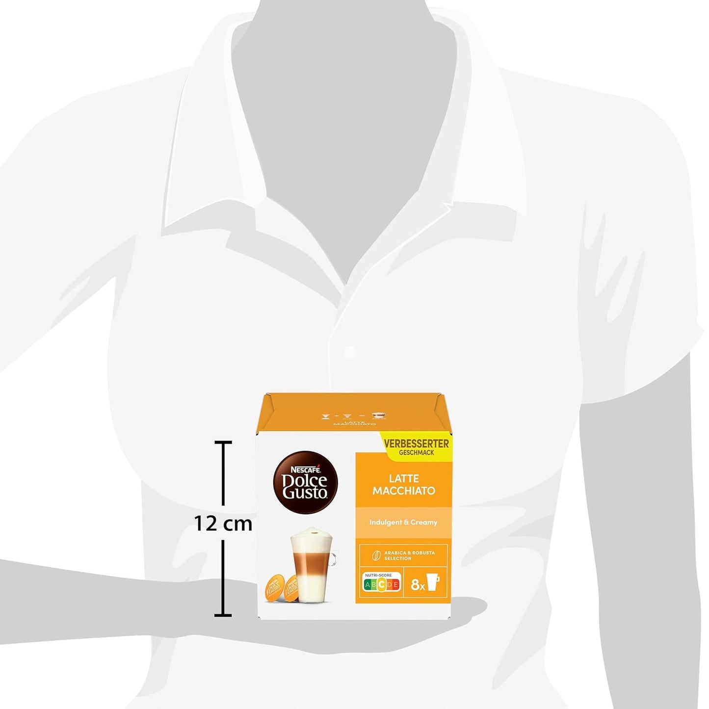 NESCAFÉ DOLCE GUSTO Latte Macchiato Kaffeekapseln 3er-pakket (3 x 16 Kapseln)