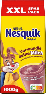 Nestlé, Cacaopoeder om in melk te mengen, 1 Kg Cacao en Warme Chocolademelk Naty Shop