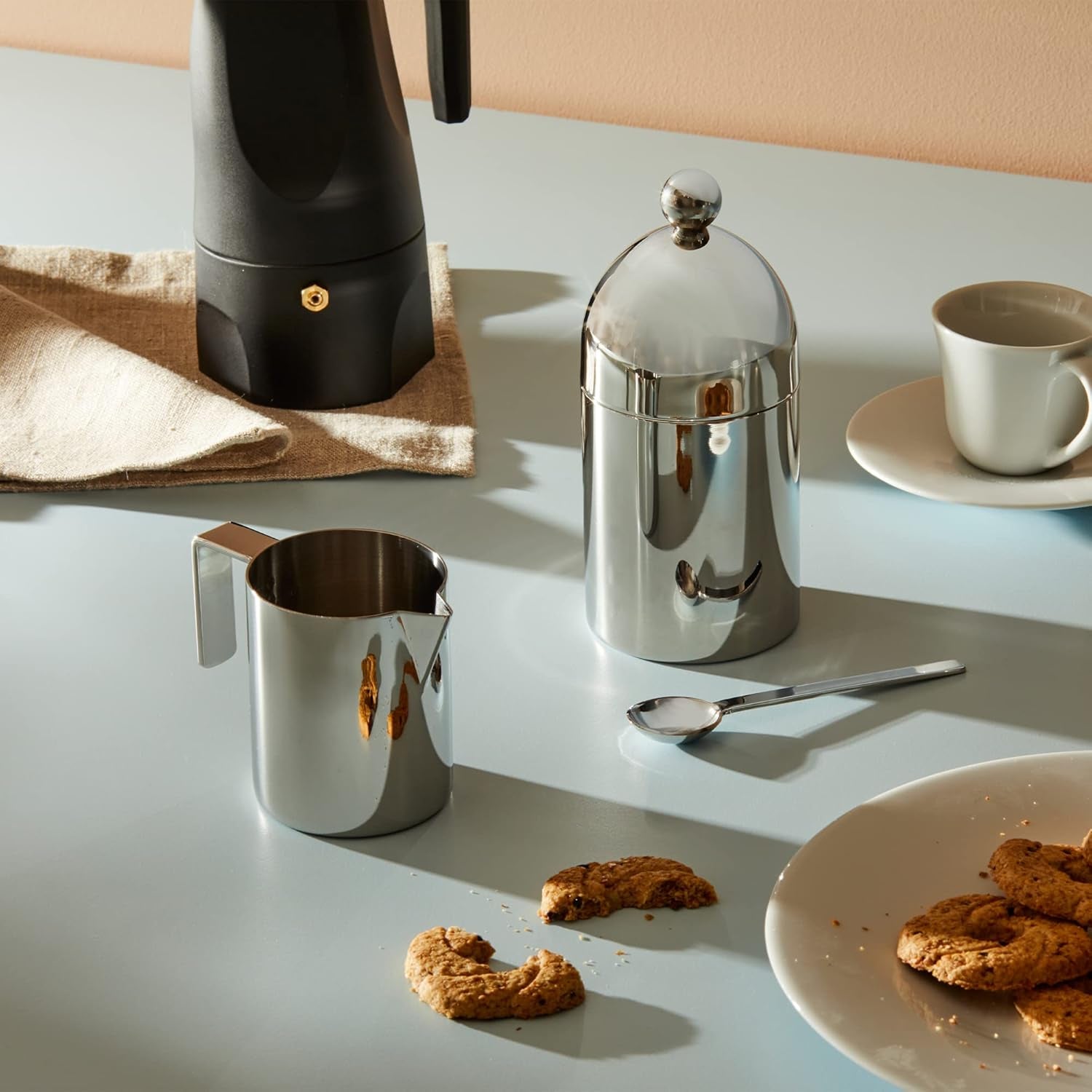Alessi 90023 - Design garde in 18/10 roestvrij staal, gepolijst
